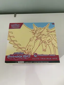 Paradox Rift Pokemon Center Elite Trainer Box Roaring Moon - Sealed - Image 3