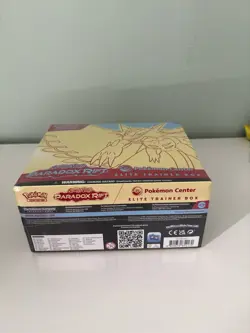 Paradox Rift Pokemon Center Elite Trainer Box Roaring Moon - Sealed - Image 4