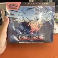 Chaos Rising Pokemon Elite Trainer Box ETB Brand New Sealed - Image 1