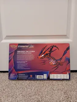 Pokemon TCG ETERNATUS VMAX Premium Collection Pin Box Factory Sealed Box New - Image 3