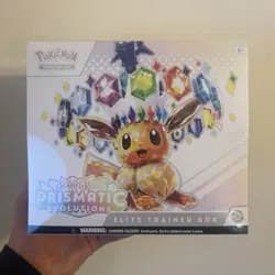Pokemon TCG Prismatic Evolutions Elite Trainer Box Promo English - Image 1