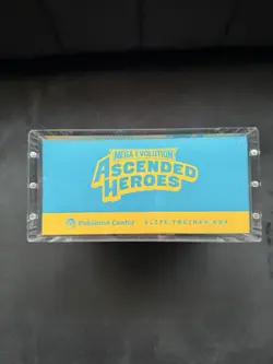 Pokemon Center Ascended Heroes Elite Trainer Box SEALED PC ETB w Acrylic - Image 1