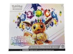 Pokemon TCG Prismatic Evolutions Elite Trainer Box ETB Sealed Box Brand New - Image 1