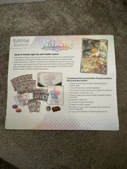 Pokemon TCG Prismatic Evolutions Elite Trainer Box Eevee English sealed ✅ - Image 2