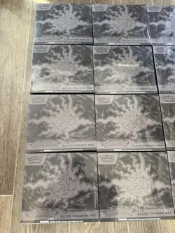 10x Pokemon TCG: PITCH BLACK Pokemon Center Elite Trainer Box - PKC ETB Sealed! - Image 3