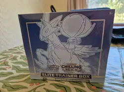Pokemon TCG Chilling Reign Elite Trainer Box Ice Rider Calyrex ETB - Image 1