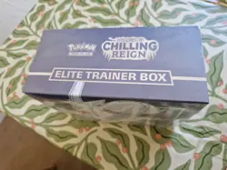 Pokemon TCG Chilling Reign Elite Trainer Box Ice Rider Calyrex ETB - Image 2