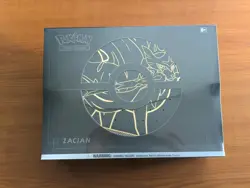 Sealed Zacian Elite Trainer Box Plus ETB - Sword & Shield - Pokemon TCG - Image 1