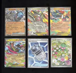 Pokemon TCG Pitch Black Bundle X 6 EX & IR Cards Pack Fresh Near Mint Condition - Image 1