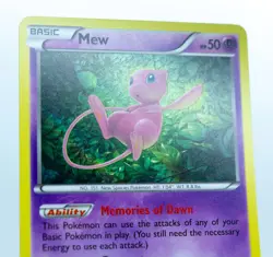 MEW 29/124 (M-NM) Holo Rare XY Fates Collide 2016 - Pokemon Card - Image 2