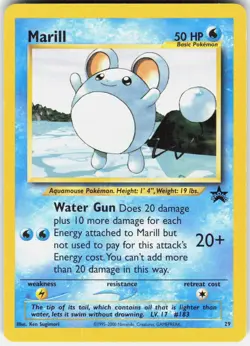 Marill 29 Promo Wizards Black Star Promos Pokemon Lightly Played - Image 1