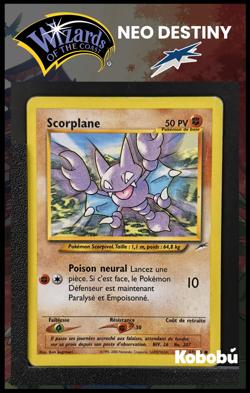 Carte Pokemon Scorplane 67/105 Edition 2 Ed 2 Neo Destiny Wizards FR 1 - Image 1