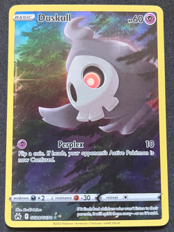 Duskull Pokemon Crown Zenith Galarian Gallery GG28/GG70 Full Art Holo Rare NM - Image 1