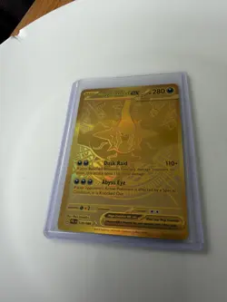 Mega Darkrai EX 120/084 PBL 280 HP Gold Full Art Holo Pokemon TCG English - Image 1