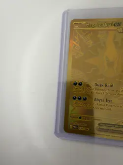 Mega Darkrai EX 120/084 PBL 280 HP Gold Full Art Holo Pokemon TCG English - Image 4