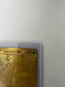 Mega Darkrai EX 120/084 PBL 280 HP Gold Full Art Holo Pokemon TCG English - Image 5