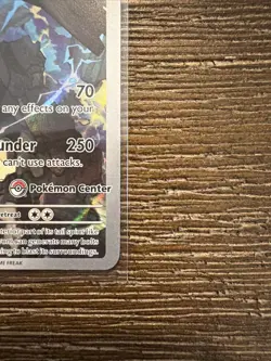 N’s Zekrom MEP 031 Pokemon Center Promo Full Art Holo Black Star Promo NM/M - Image 4