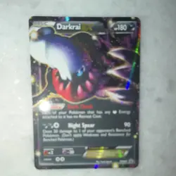 Pokemon 2012 Black & White Promos BW46 Darkrai EX Holo Black Star Promo - Image 2