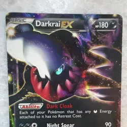 Pokemon 2012 Black & White Promos BW46 Darkrai EX Holo Black Star Promo - Image 3