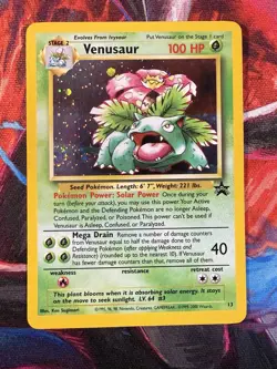 Wizards Venusaur 13/53 Wotc Promo Holo EN Pokemon TCG 100 HP 2000 - Image 1