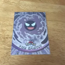 2000 Topps Chrome Pokemon Series 2 T.V. Animation - #92 Gastly - Image 3