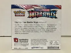Pokemon Sword & Shield Battle Styles Booster Box – Factory Sealed 36 Packs (NEW) - Image 2
