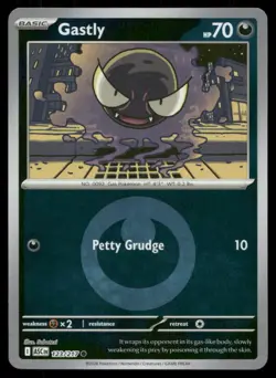 GASTLY (ENERGY SYMBOL PATTERN) 123/217 ASCENDED HEROES POKEMON REVERSE HOLO NM - Image 1