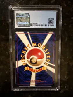 Pokemon Brock’s Vulpix CGC 9 No Rarity POP 4 Gym Leaders’ Stadium Nivi City Deck - Image 2