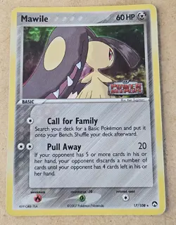 Pokemon TCG: Mawile Reverse Holo Stamped 17/108 - EX Power Keepers - Image 1