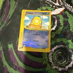 Pokemon TCG Psyduck Aquapolis 104/147 Reverse Holo Common NM/LP - Image 1