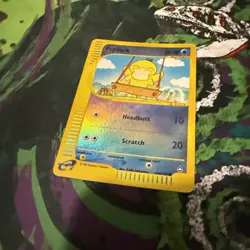 Pokemon TCG Psyduck Aquapolis 104/147 Reverse Holo Common NM/LP - Image 2