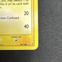 Pokemon TCG Pelipper 26/100 EX Crystal Guardians Reverse Holo Stamped Card - Image 2