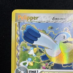 Pokemon TCG Pelipper 26/100 EX Crystal Guardians Reverse Holo Stamped Card - Image 4