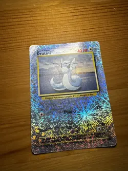 Damaged - Pokemon TCG Dratini 72/110 Legendary Collection 2002 Reverse Holo - Image 2
