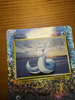 Damaged - Pokemon TCG Dratini 72/110 Legendary Collection 2002 Reverse Holo - Image 3