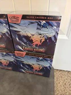 Lot of 4 - Pokemon Chaos Rising Elite Trainer Box Factory Sealed ETB - Image 3