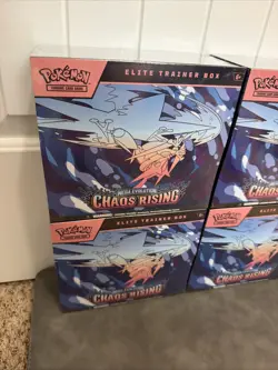 Lot of 4 - Pokemon Chaos Rising Elite Trainer Box Factory Sealed ETB - Image 4