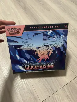 Chaos Rising ETB Pokemon TCG Elite Trainer Box Factory Sealed - Image 1