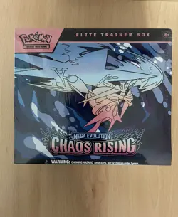 Pokemon TCG Chaos Rising Elite Trainer Box Factory Sealed New UK Seller ETB - Image 1