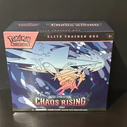 Pokemon TCG Chaos Rising ETB Elite Trainer Box New + Factory Sealed - Image 1