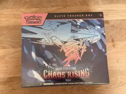 Pokemon TCG Chaos Rising ETB Elite Trainer Box New + Factory Sealed - Image 1