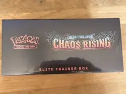 Pokemon TCG Chaos Rising ETB Elite Trainer Box New + Factory Sealed - Image 2