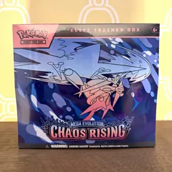 Pokemon TCG Chaos Rising Elite Trainer Box ETB New Factory Sealed - Image 1