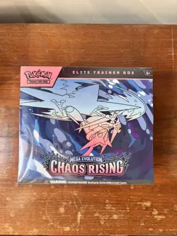 Pokemon TCG Chaos Rising Elite Trainer Box ETB New Factory Sealed - Image 1