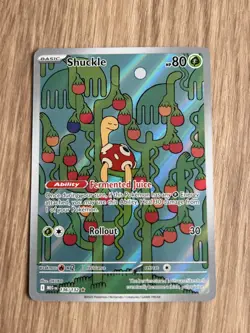 Shuckle 136/132 Illustration Rare Mega Evolution Pokemon Near Mint - Image 1