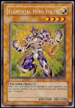 Yu-Gi-Oh! TCG Elemental Hero Voltic Premium Pack 2 Pp02-En014 Unlimited... - Image 1