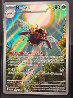 Ninjask 137/132 - Illustration Rare Mega Evolution 2025 - Pokemon TCG NM - 93 - Image 1