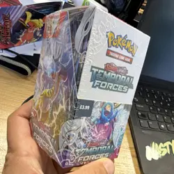 Pokemon TCG Scarlet & Violet Temporal Forces Booster Box English 18 Packs - Image 1