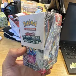 Pokemon TCG Scarlet & Violet Temporal Forces Booster Box English 18 Packs - Image 2