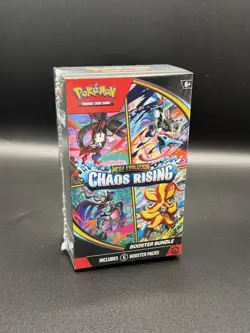 Pokemon TCG Mega Evolution Chaos Rising Booster Bundle 6 Packs Brand New Sealed - Image 1